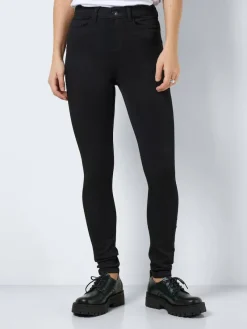 Noisy May Jeans*NMCALLIE HW POWER SHP ST BL VI308BL NOOS Black