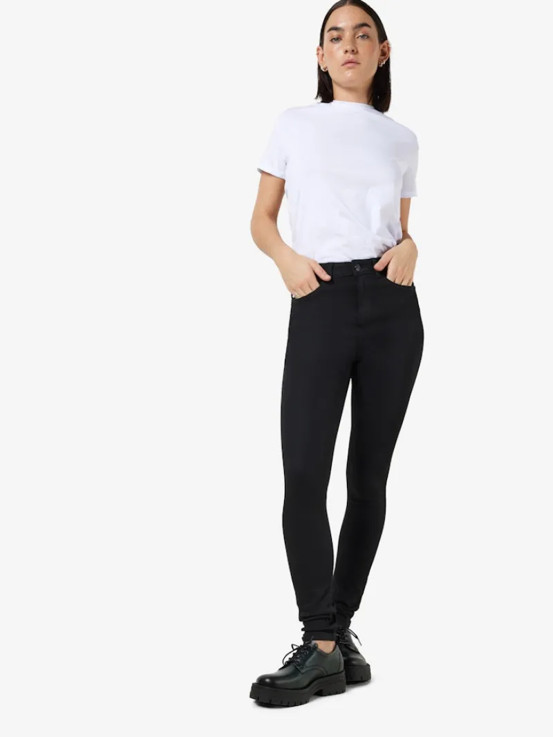 Noisy May Jeans*NMCALLIE HW POWER SHP ST BL VI308BL NOOS Black