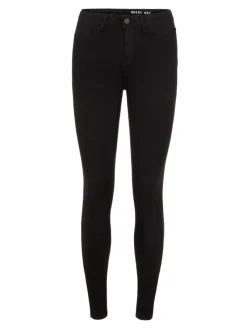 Noisy May Jeans*NMCALLIE HW SKINNY BLACK JEANS FWD NOOS Black Denim