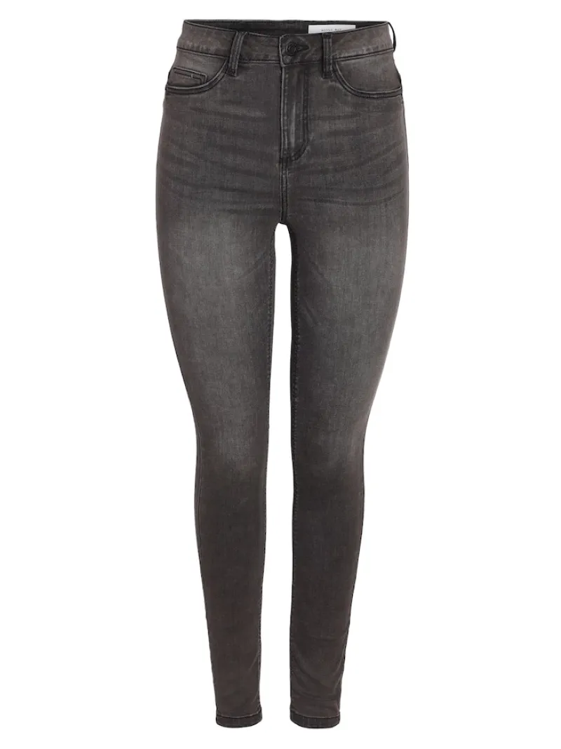Noisy May Jeans*NMCALLIE HW SKINNY JEAN VI508MG FWD NOOS Medium Grey Denim