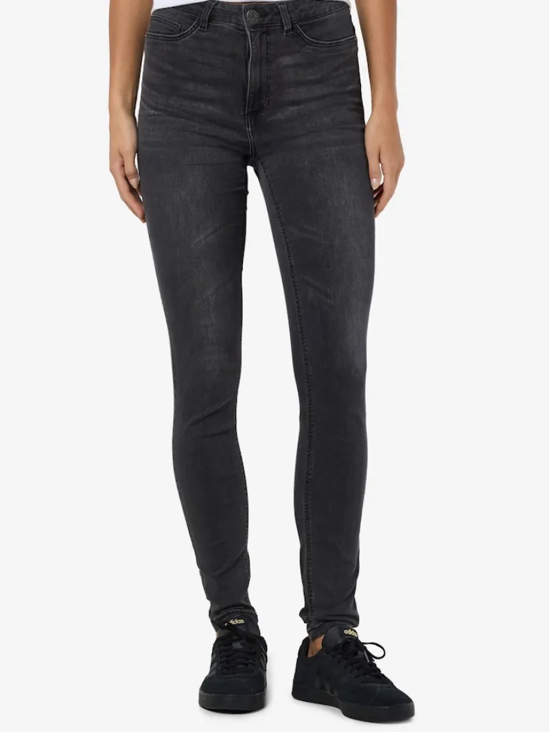 Noisy May Jeans*NMCALLIE HW SKINNY JEAN VI508MG FWD NOOS Medium Grey Denim