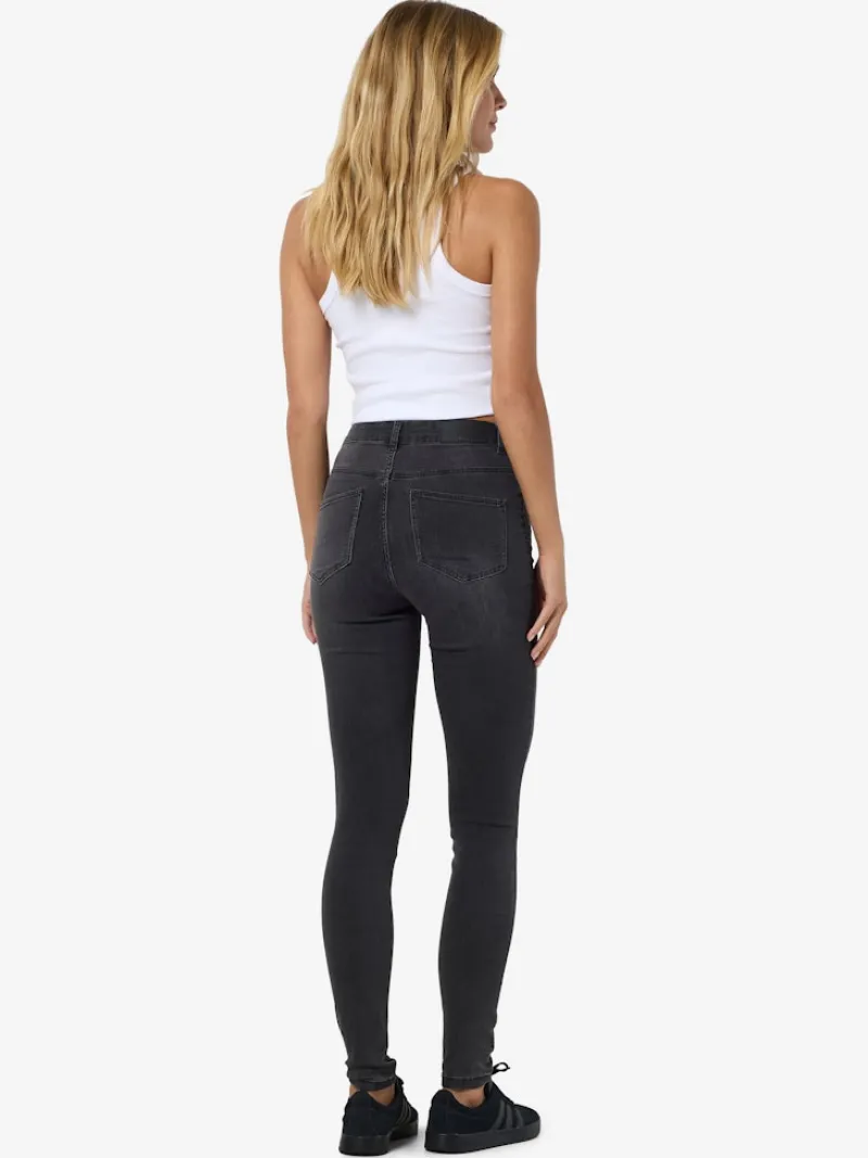 Noisy May Jeans*NMCALLIE HW SKINNY JEAN VI508MG FWD NOOS Medium Grey Denim