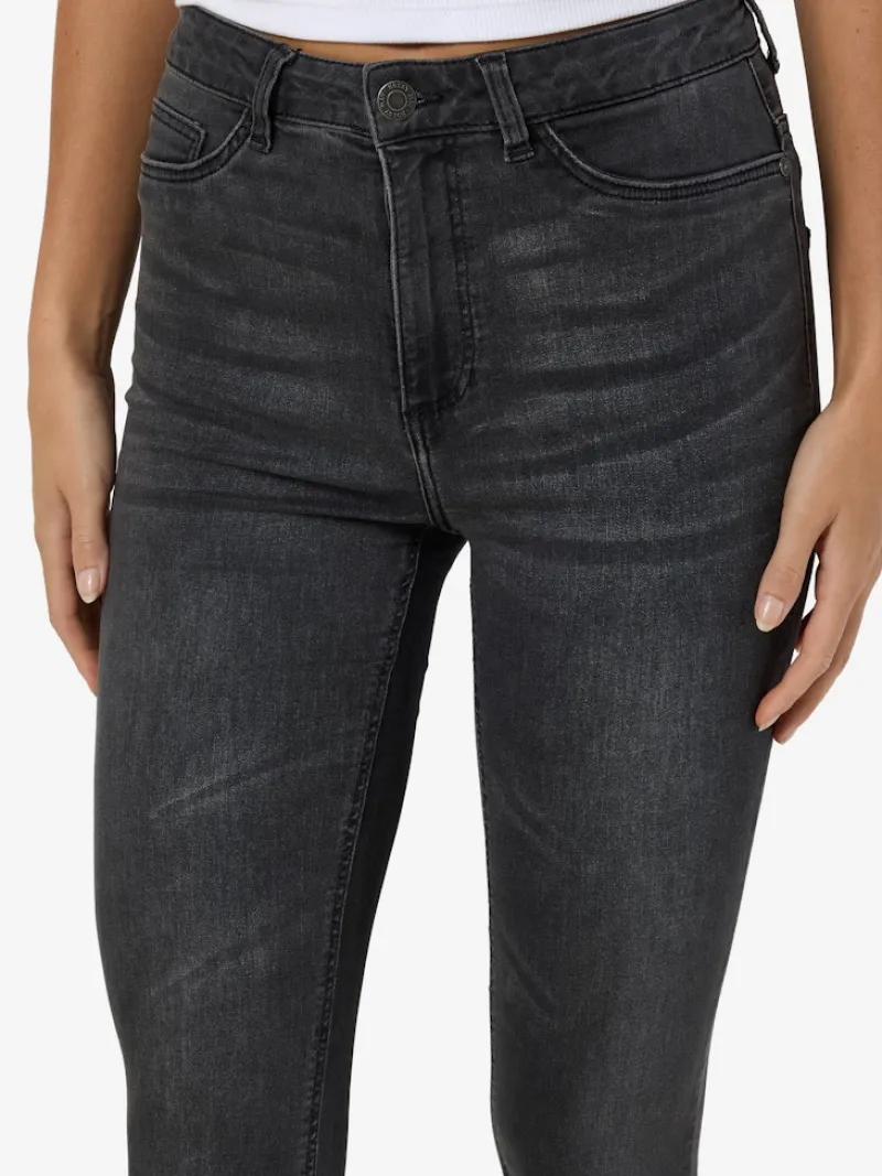 Noisy May Jeans*NMCALLIE HW SKINNY JEAN VI508MG FWD NOOS Medium Grey Denim