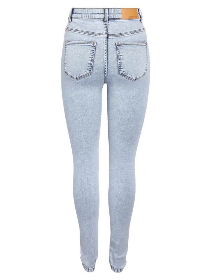 Noisy May Jeans*NMCALLIE HW SKINNY JEAN VI482LB FWD NOOS Light Blue Denim