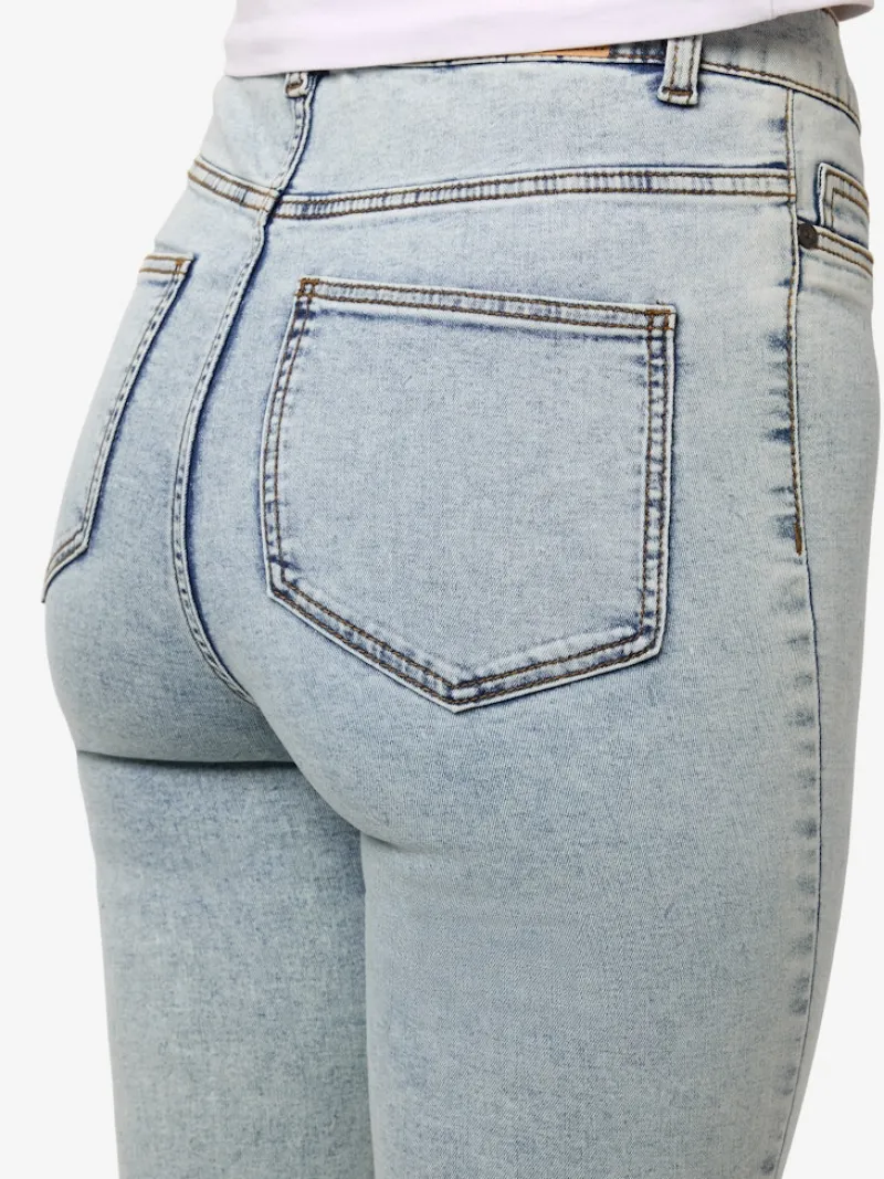 Noisy May Jeans*NMCALLIE HW SKINNY JEAN VI482LB FWD NOOS Light Blue Denim