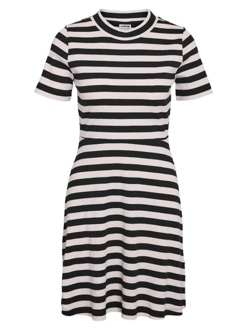 Noisy May Kleider*NMELINOR S/S SKATER DRESS JRS NOOS birch