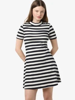 Noisy May Kleider*NMELINOR S/S SKATER DRESS JRS NOOS birch