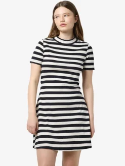 Noisy May Kleider*NMELINOR S/S SKATER DRESS JRS NOOS birch