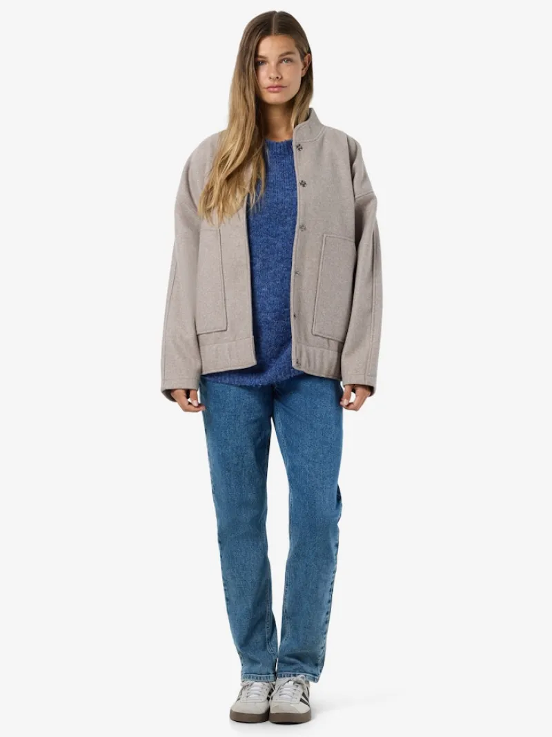 Noisy May Jacken*NMHALSTON L/S BOMBER JACKET FWD NOOS Nomad