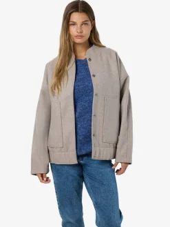 Noisy May Jacken*NMHALSTON L/S BOMBER JACKET FWD NOOS Nomad