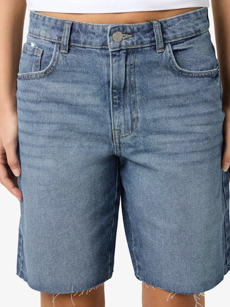 Noisy May Shorts*NMHOLLA NW LOOSE SHORTS AZ426MB NOOS Medium Blue Denim