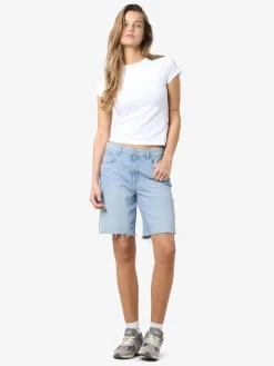 Noisy May Shorts*NMHOLLA NW LOOSE SHORTS AZ425LB NOOS Light Blue Denim