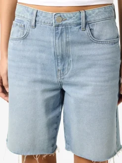 Noisy May Shorts*NMHOLLA NW LOOSE SHORTS AZ425LB NOOS Light Blue Denim