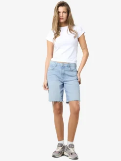 Noisy May Shorts*NMHOLLA NW LOOSE SHORTS AZ425LB NOOS Light Blue Denim