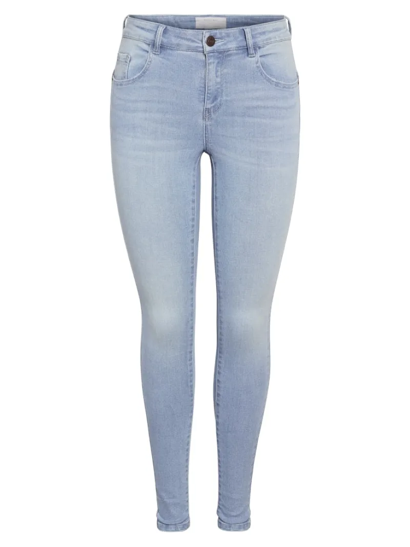 Noisy May Jeans*NMJEN NW SKINNY SHAPER JEAN JT180LB NOOS Light Blue Denim