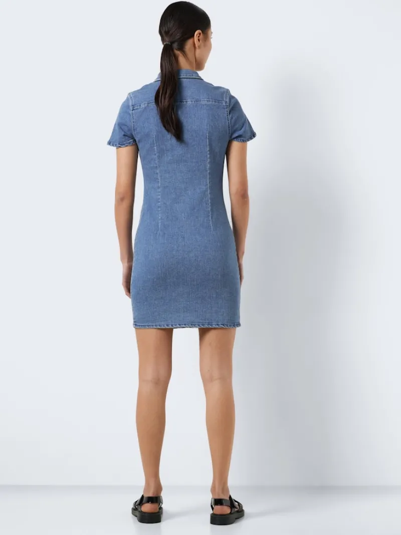 Noisy May Kleider*NMJOY S/S DRESS MB S* Medium Blue Denim