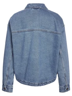 Noisy May Jacken*NMKETTIE L/S REG DNM JCKET VI557MB NOOS Medium Blue Denim