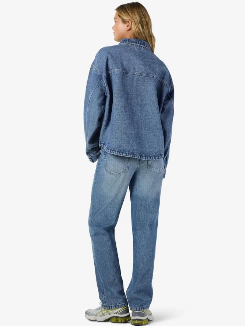 Noisy May Jacken*NMKETTIE L/S REG DNM JCKET VI557MB NOOS Medium Blue Denim