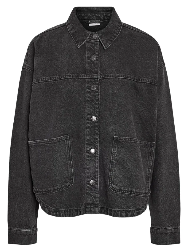Noisy May Jacken*NMKETTIE L/S REG DNM JCKET VI559BL NOOS Black Denim