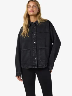 Noisy May Jacken*NMKETTIE L/S REG DNM JCKET VI559BL NOOS Black Denim