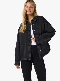 Noisy May Jacken*NMKETTIE L/S REG DNM JCKET VI559BL NOOS Black Denim