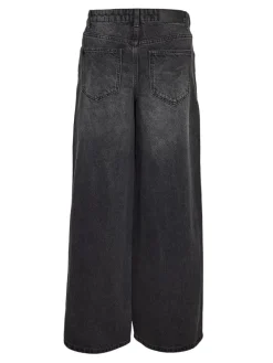 Noisy May Jeans*NMKETTIE NW WIDE LEG JEANS VI559BL NOOS Black Denim