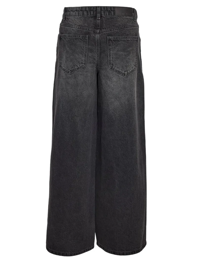 Noisy May Jeans*NMKETTIE NW WIDE LEG JEANS VI559BL NOOS Black Denim