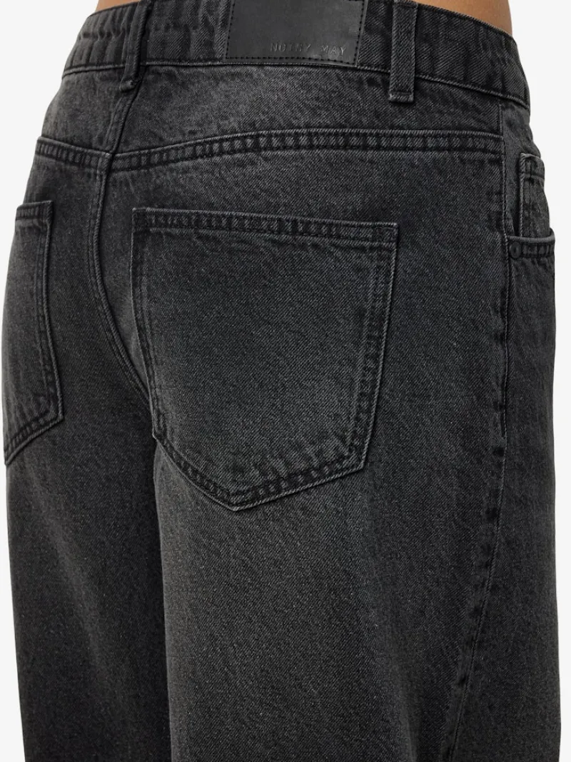 Noisy May Jeans*NMKETTIE NW WIDE LEG JEANS VI559BL NOOS Black Denim