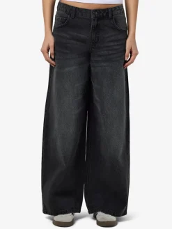 Noisy May Jeans*NMKETTIE NW WIDE LEG JEANS VI559BL NOOS Black Denim