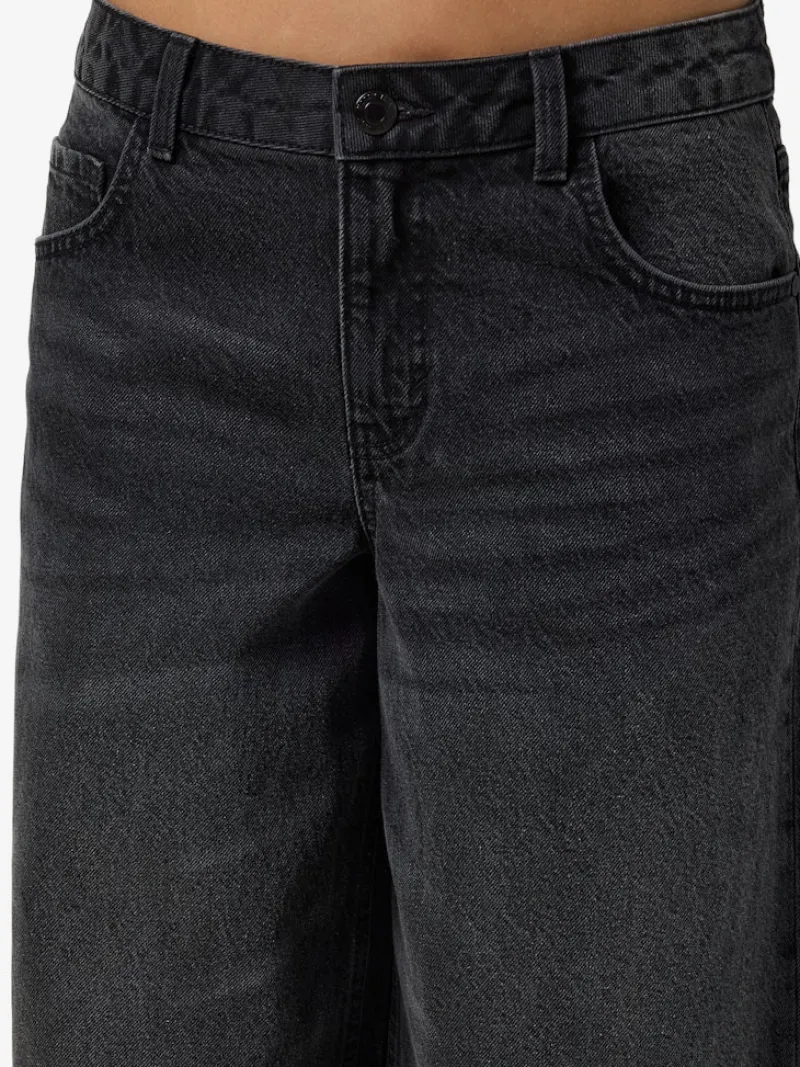 Noisy May Jeans*NMKETTIE NW WIDE LEG JEANS VI559BL NOOS Black Denim