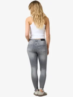 Noisy May Jeans*NMKIMMY NW DESTROY ANK SKNY AZ368MG NOOS Medium Grey Denim