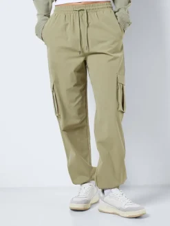 Noisy May Hosen*NMKIRBY HW CARGO PANTS WVN NOOS grün2