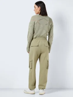Noisy May Hosen*NMKIRBY HW CARGO PANTS WVN NOOS grün2