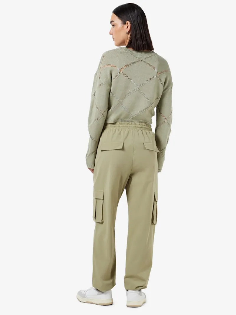 Noisy May Hosen*NMKIRBY HW CARGO PANTS WVN NOOS grün2
