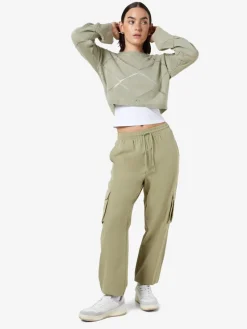 Noisy May Hosen*NMKIRBY HW CARGO PANTS WVN NOOS grün2