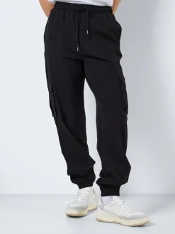 Noisy May Hosen*NMKIRBY HW CARGO PANTS WVN NOOS Black