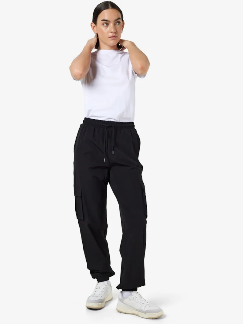 Noisy May Hosen*NMKIRBY HW CARGO PANTS WVN NOOS Black