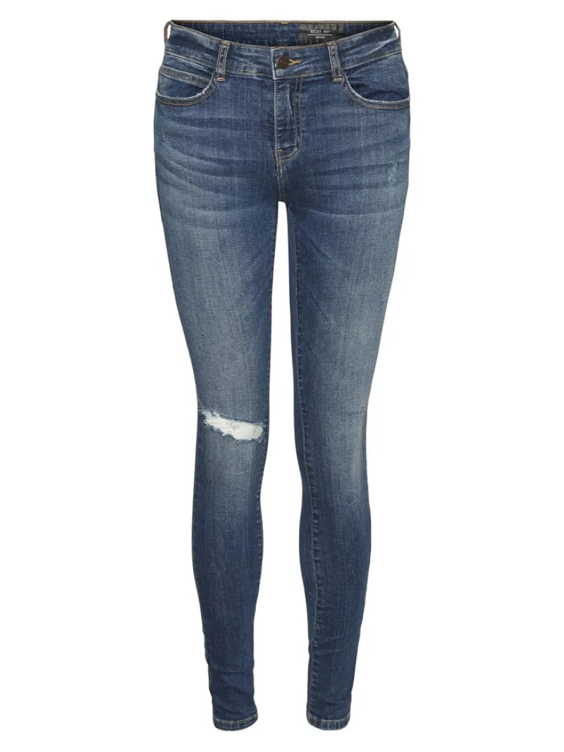 Noisy May Jeans*NMLUCY NW DEST SKNNY JEANS AZ155MB NOOS Medium Blue Denim