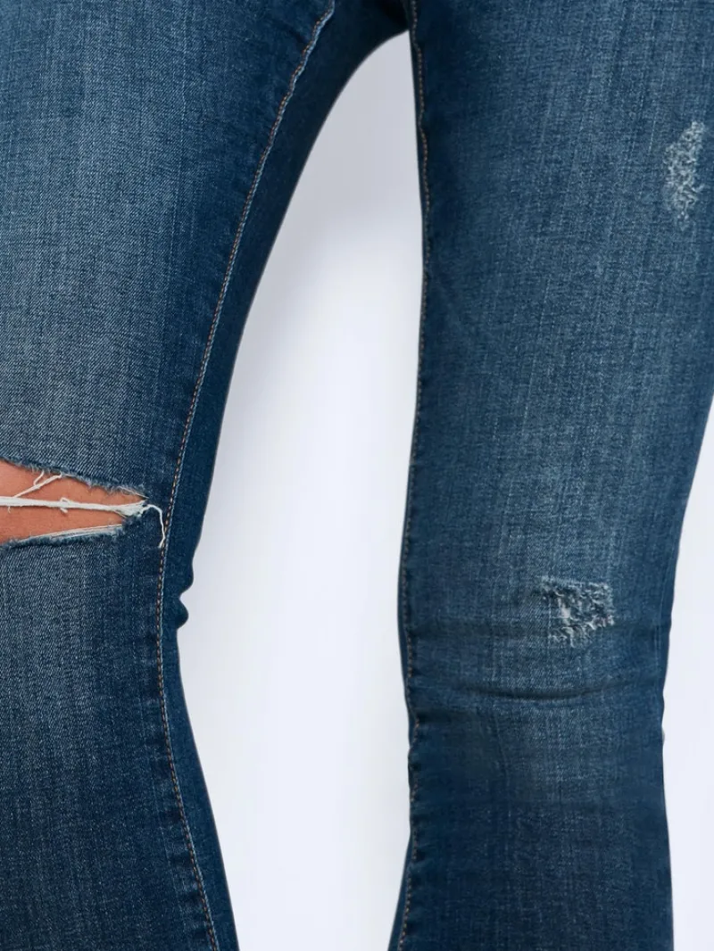 Noisy May Jeans*NMLUCY NW DEST SKNNY JEANS AZ155MB NOOS Medium Blue Denim