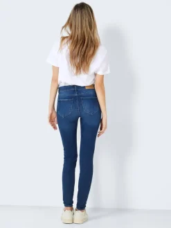 Noisy May Jeans*NMLUCY NW SKINNY JEANS AZ115DB NOOS Dark Blue Denim