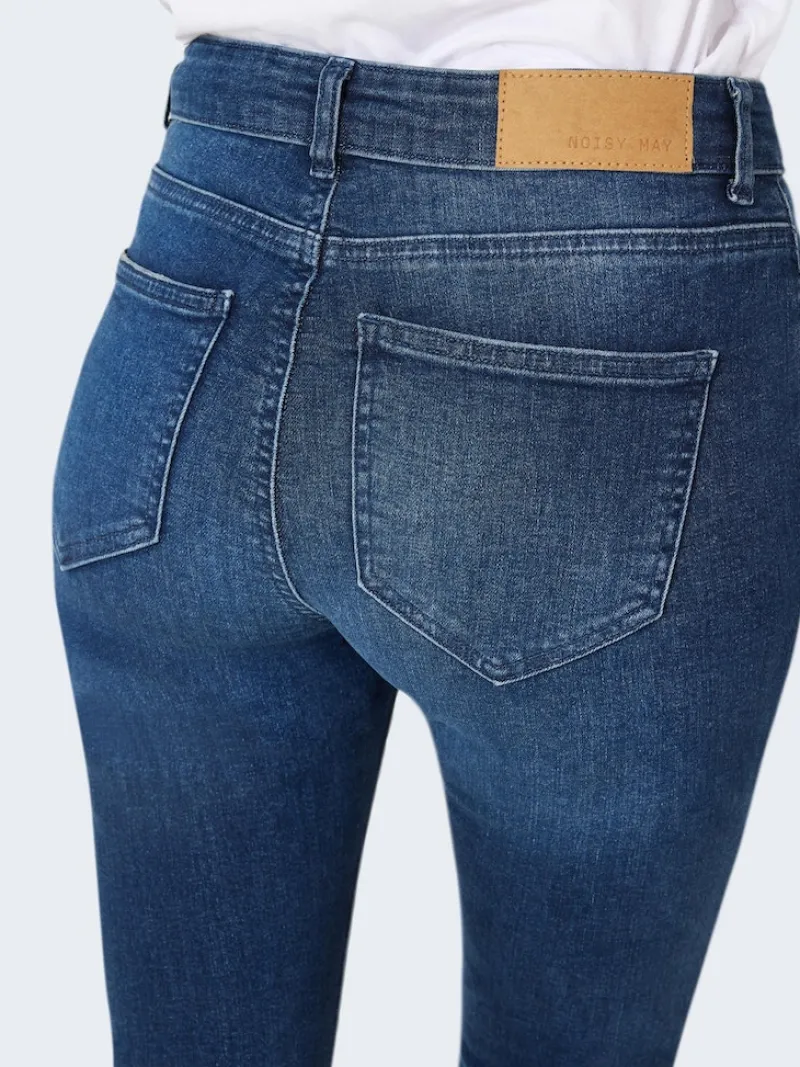 Noisy May Jeans*NMLUCY NW SKINNY JEANS AZ115DB NOOS Dark Blue Denim