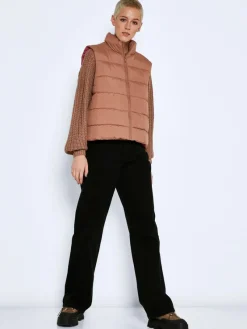 Noisy May Westen*NMMARCUS VEST NOOS beaver fur