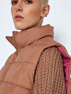 Noisy May Westen*NMMARCUS VEST NOOS beaver fur