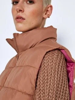 Noisy May Westen*NMMARCUS VEST NOOS beaver fur