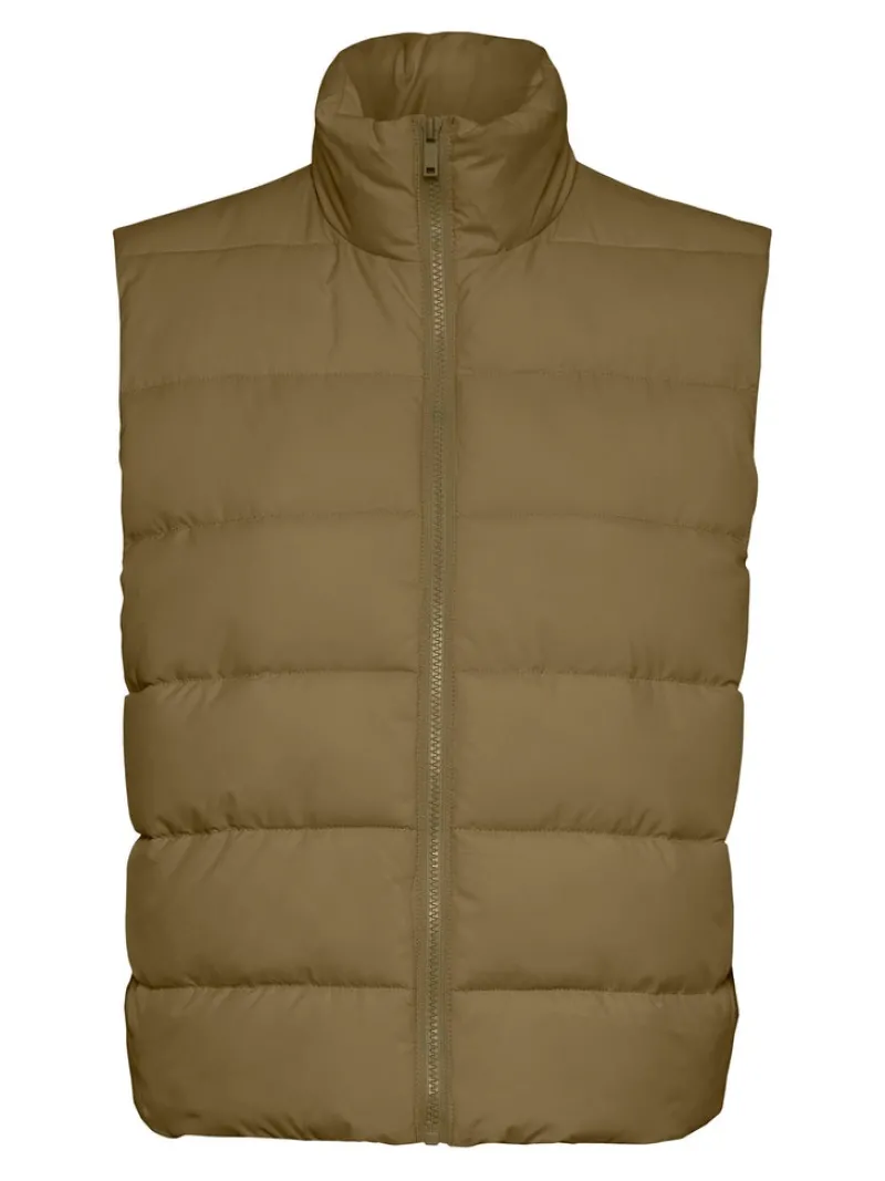 Noisy May Westen*NMMARCUS VEST NOOS burnt olive