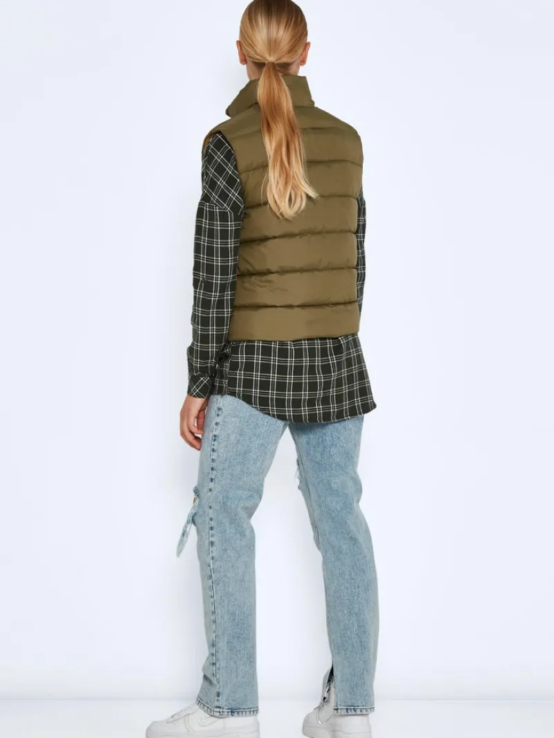 Noisy May Westen*NMMARCUS VEST NOOS burnt olive