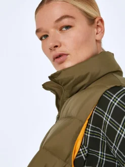 Noisy May Westen*NMMARCUS VEST NOOS burnt olive