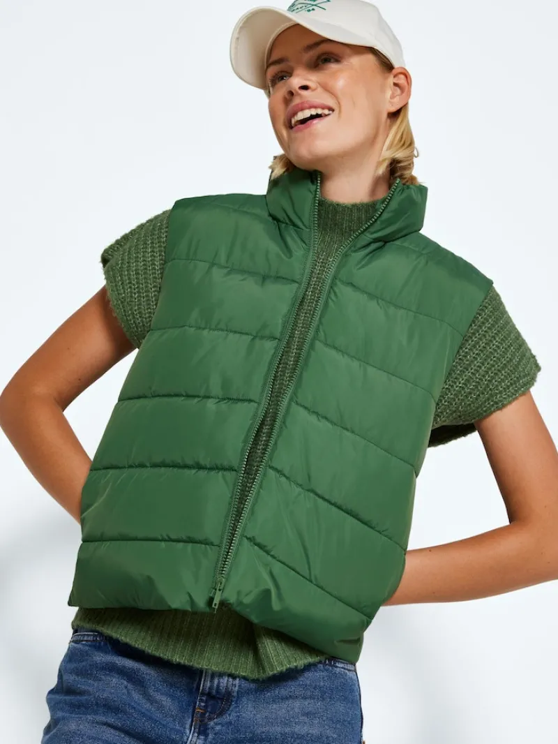 Noisy May Westen*NMMARCUS VEST NOOS dark ivy