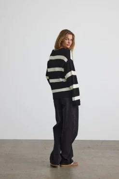 Noisy May Pullover & Sweatshirts*NMMAYSA L/S V-NECK KNIT CARDIGAN NOOS Black