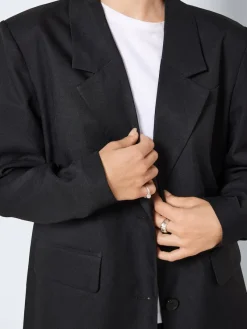 Noisy May Jacken*NMMILLA L/S BLAZER NOOS Black